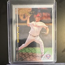 Topps Chrome Curt Schilling Strikeout Kings Baseball #447 Phillies 1999