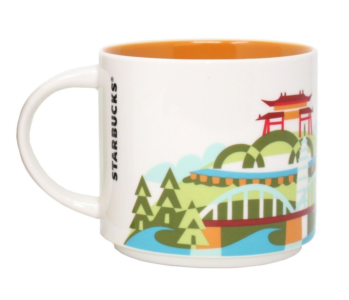 Starbucks You Are Here Series Lanzhou Mug, 14 Oz | eBay