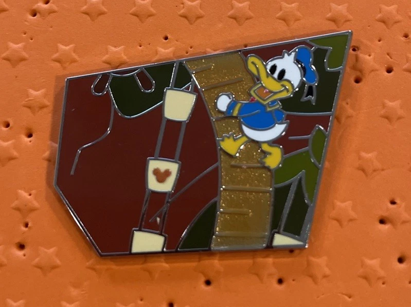 2026 Disney World Swiss Family Robinson Treehouse Attraction Puzzle Pin Donald