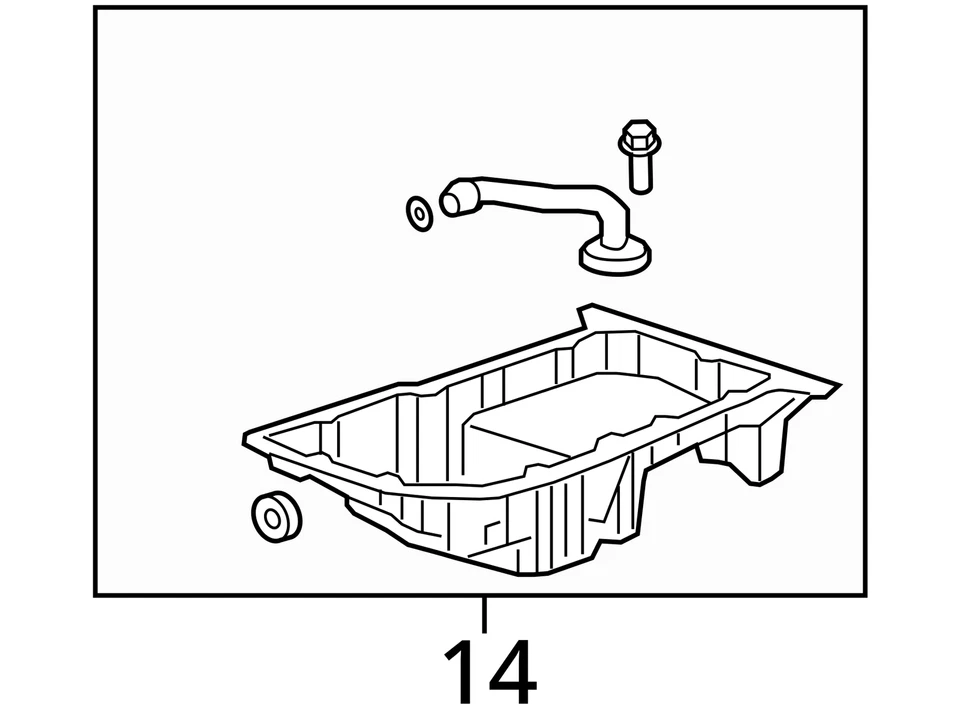 Chevrolet Captiva 2012-2015 cárter de aceite de motor deportivo LVA7A Foto 4 de 4