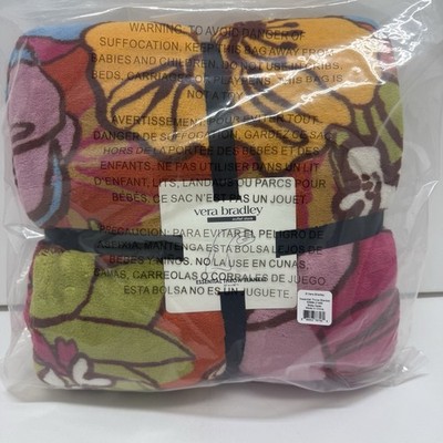 NWT Vera Bradley Throw Blanket in Midday Garden