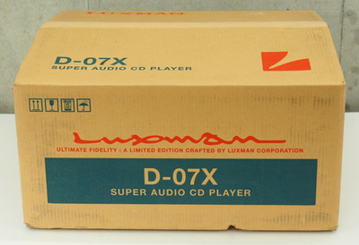 LUXMAN D-07X SACD CD Player Super Audio MQA-CD