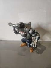 Vintage Mattel Street Sharks Jab Hammerhead Silver Variant 1994 Action Figure A
