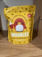 Woobles Red Pierre the Penguin Learn to Crochet Kit McDonald s Exclusive RARE