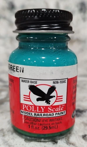 FLOQUIL POLLY SCALE RAILROAD MODEL PAINT 1oz 1 oz - SOUTHERN SYLVAN GREEN