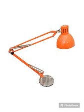 Lampada Anni 70 Vintage da scrivania in metallo braccio Estensibile 