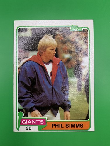 1981 Topps Phil Simms New York Giants #55 - Picture 1 of 2