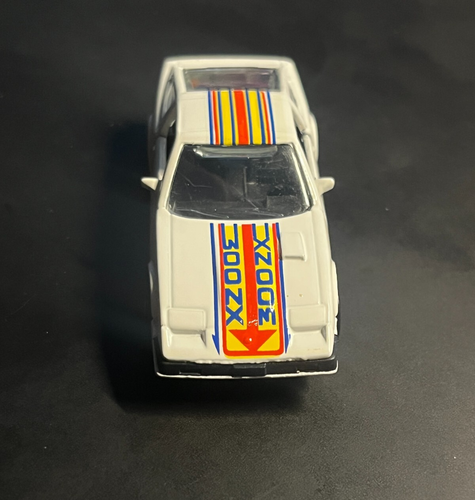 Hot Wheels Nissan 300 ZX - White /GHO wheels - 1989 Park ‘N Plates Loose - Picture 6 of 8