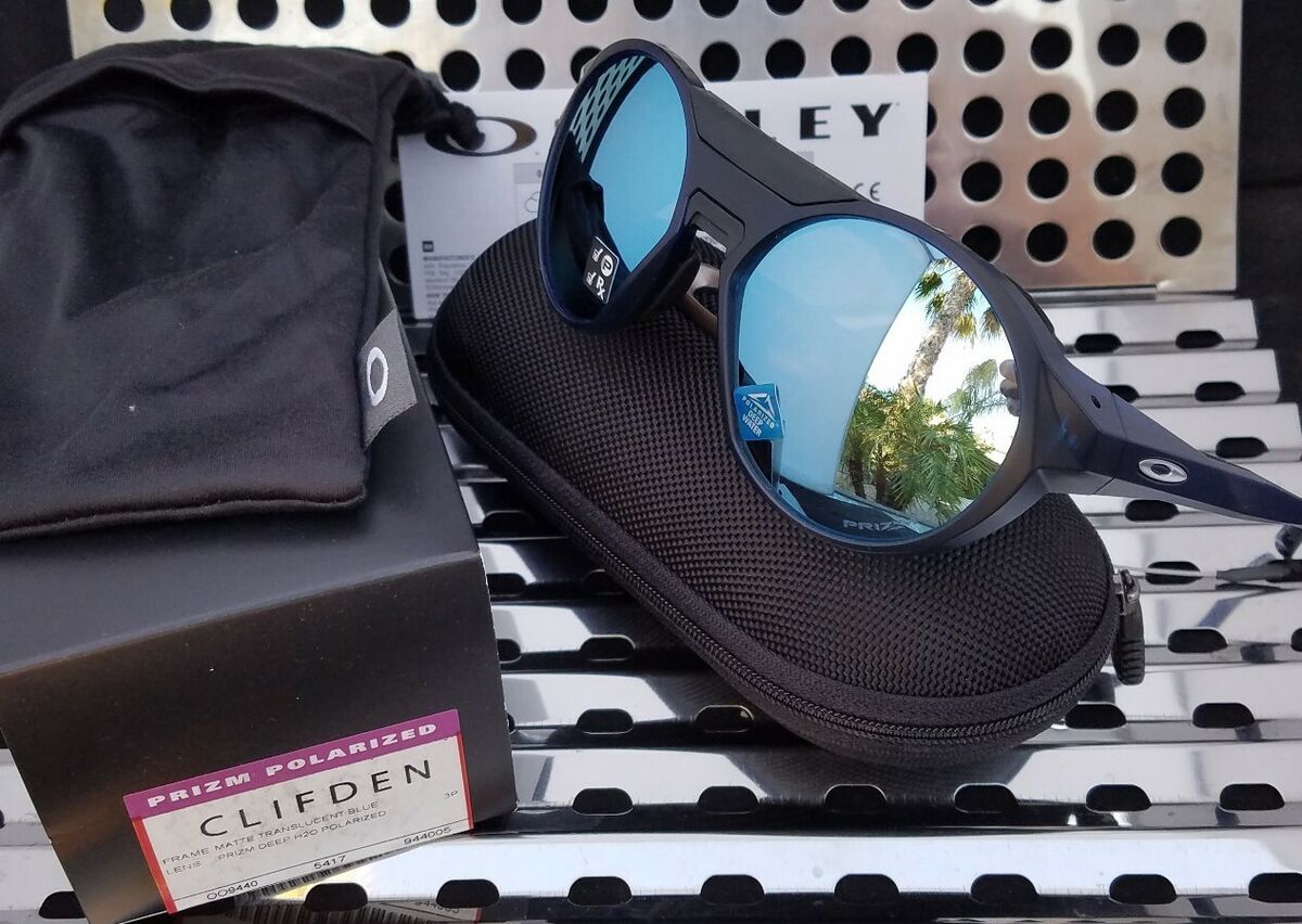 New Oakley CLIFDEN 9440-0556 Sunglasses Matte Blue w/Prizm New Oakley CLIFDEN 9440-0556 Sunglasses Matte Blue w/Prizm