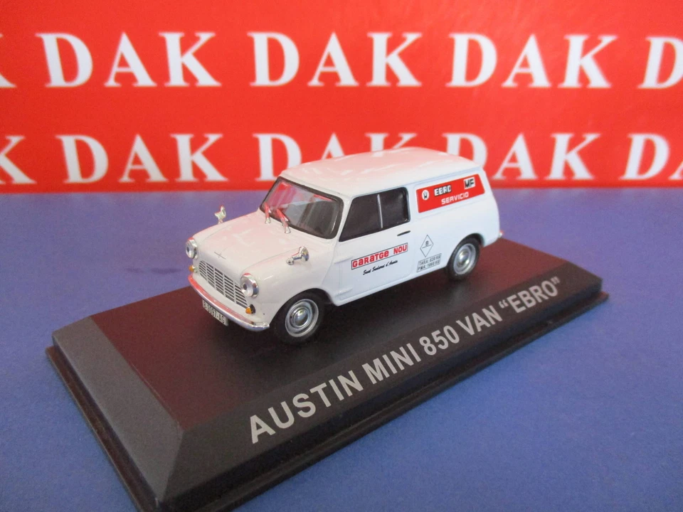Die cast 1/43 Modellino Auto Austin Mini 850 Van Assistenza Ebro - Immagine 2 di 4
