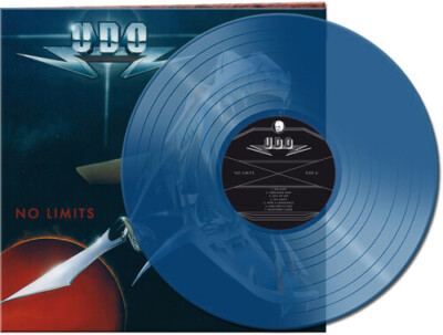 U.D.O. - No Limits - Clear Blue [New Vinyl LP] Blue, Colored Vinyl, Clear Vinyl,