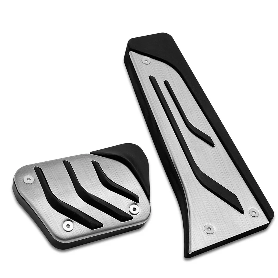 Reposapiés Pedales de freno Pastilla Cubierta Gas Acelerador Pie Para BMW 328i 428i X3 Foto 2 de 4