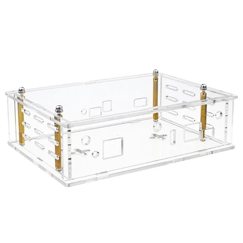 Acrylic Case For OpenWrtOne Board With Easy Access To Interfaces