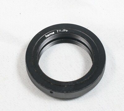 Original Hama T2 Lens To Pentax K Camera Adapter Genuine