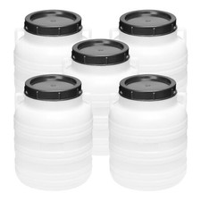 Set 10 Liter Futtertonne BPA-frei Universalfass mit Deckel GD-0120