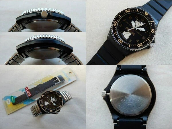 時計 CITIZEN VEGA POPEYE watch Quartz Citizen Vega Popeye 2038-392990 50m 80s Diver-style Quartz 37.5mm