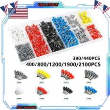 Connectors Cord Wire Crimp Cable Pin End Bootlace Ferrule Terminals 400/2120PCS