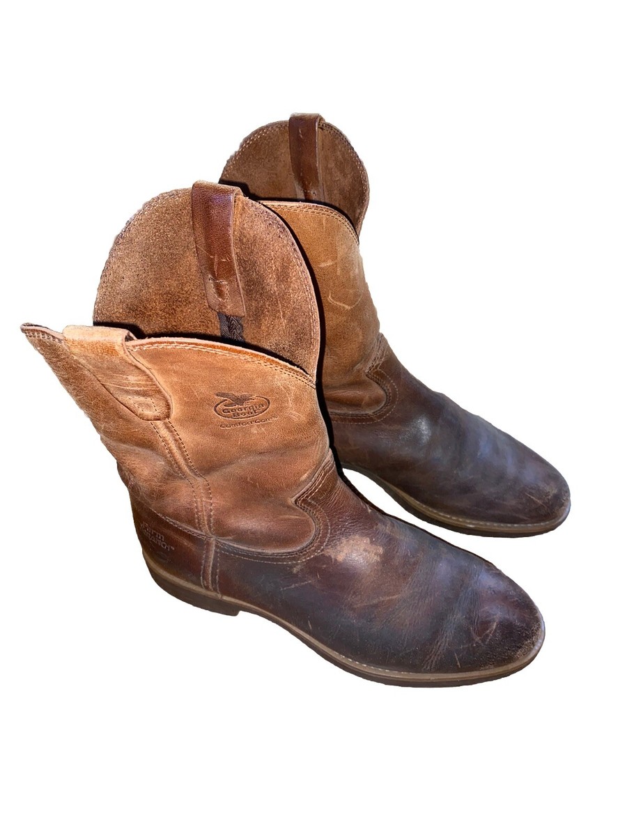 Georgia Boot G5814 Leather Boots Sz Mens 10D | eBay display picture 2