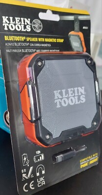 Klein Tools AEPJS3 With Magnet and Hook Wireless Bluetooth Speaker ...