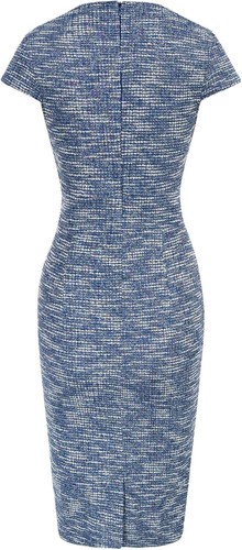 Women's Cap Sleeve Pencil Dress - Classic Slim Fit Work/Casual Style - Picture 2 of 35