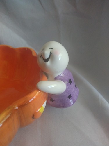 Vintage Signature Home Collection Witch & Ghost Treat Bowl Neu im Karton - Bild 4 von 8