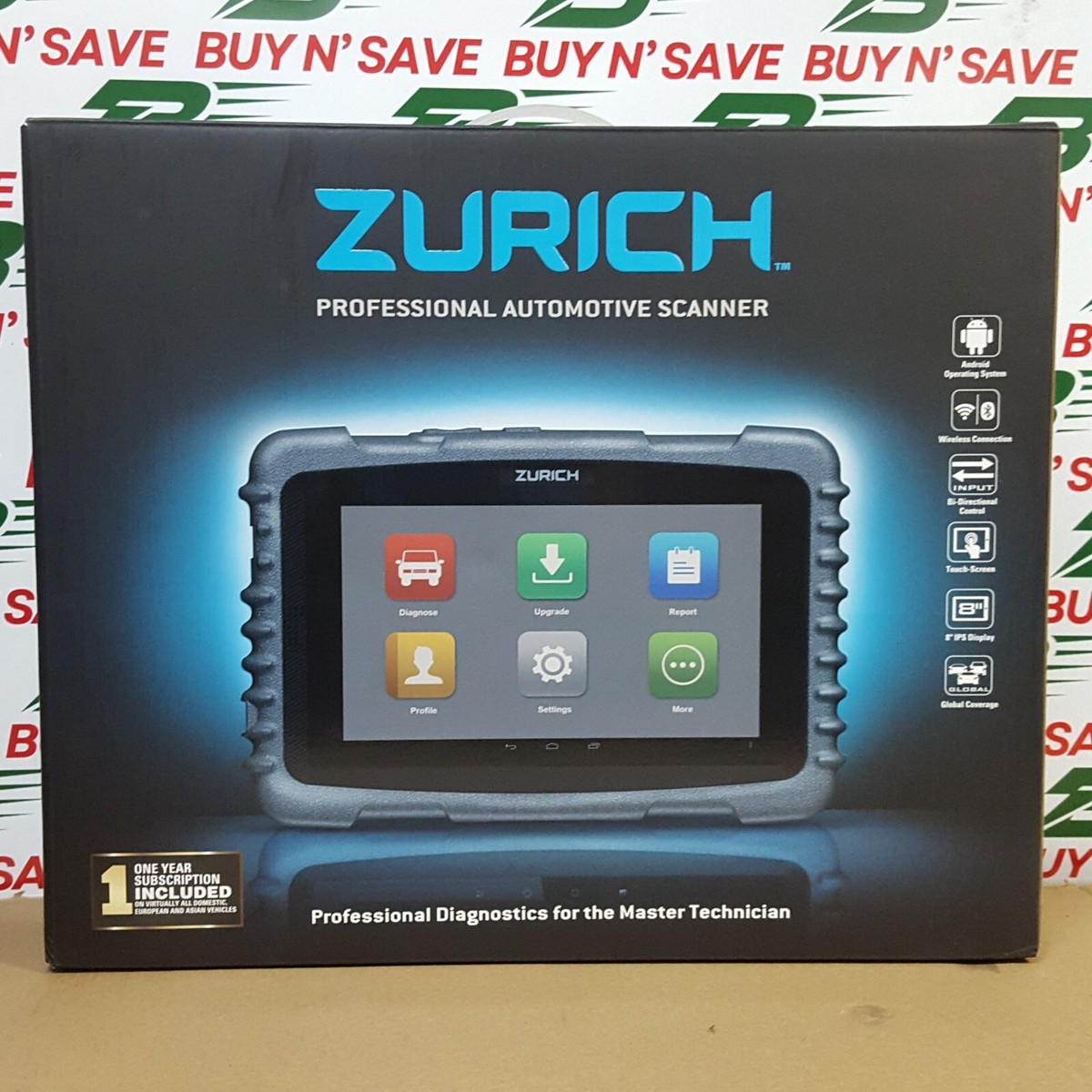 Zurich Zrpro Professional Automotive Scanner 64576 for sale online