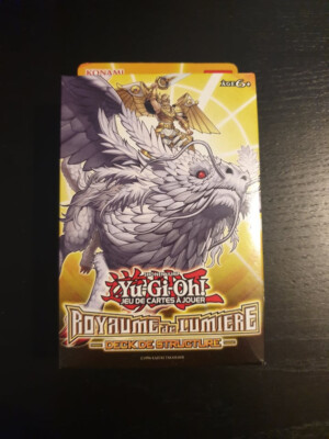 YU-Gi-Oh! Deck De Structure : Royaume De La Lumière – 41 Cartes – 2 Ultra Rares – Dès 6 Ans