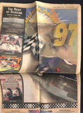 Washington Post 2/9 1997 Auto Racing Preview Section Racing 14pp VGC
