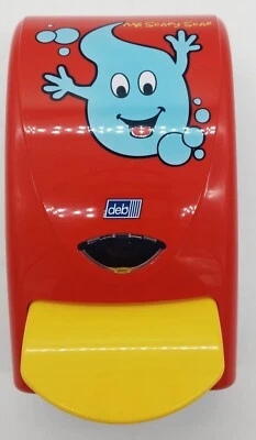SC JOHNSON Deb Stoko Kinder Seifenspender Mr. Soapy Soap bunt für Schaumseife Kindergarten