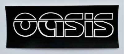 Oasis Sticker Vinyl Decal Car Bumper 3'' X 8'' (368)