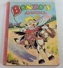 VINTAGE GEORGE STUDDY BONZO ANNUAL 1951 - DEAN & SON LTD