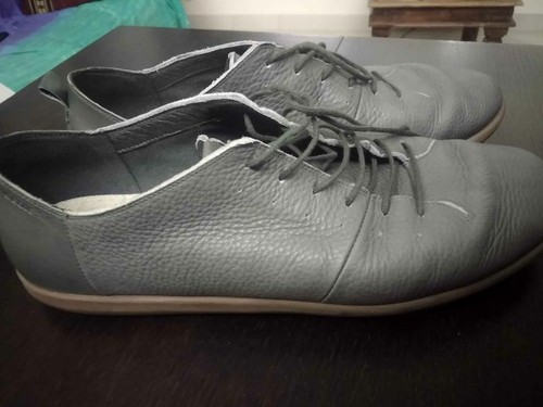 GEOX ORIGINALI Scarpe grigio topo casual sportive taglia 46 lacci modello  Camper | eBay