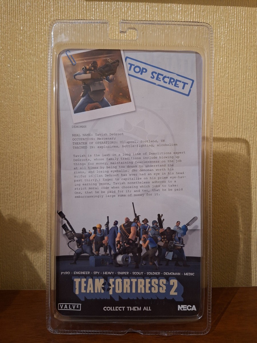 ネカ neca チームフォートレス2 デモマン demomanフィギュアBlue Neca Team Fortress 2 Demoman Figure Blue | eBay