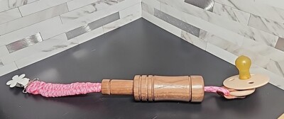 Paracord Duck Call Pacifier Clip Handmade By Me