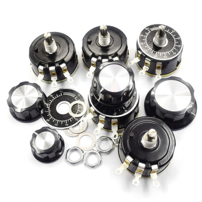 WX112 WX050 5W Single coil adjustable Potentiometer 100R 1K 2K2 4K7 10K 22k 47k