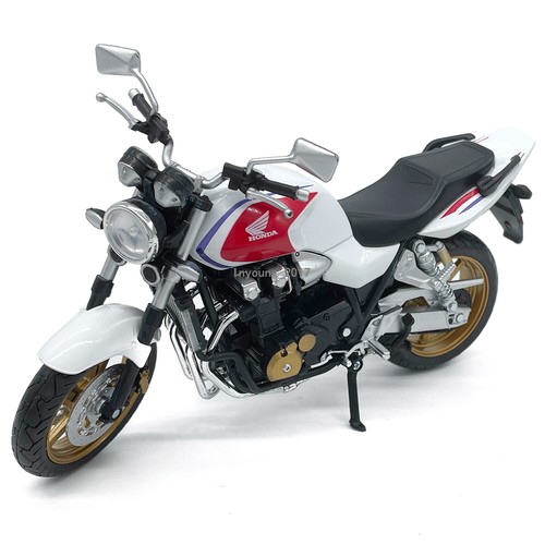 1:12 2018 Honda CB1300SF Motorcycle Model Diecast Motorcycle Toy Vehicle White - Picture 4 of 8