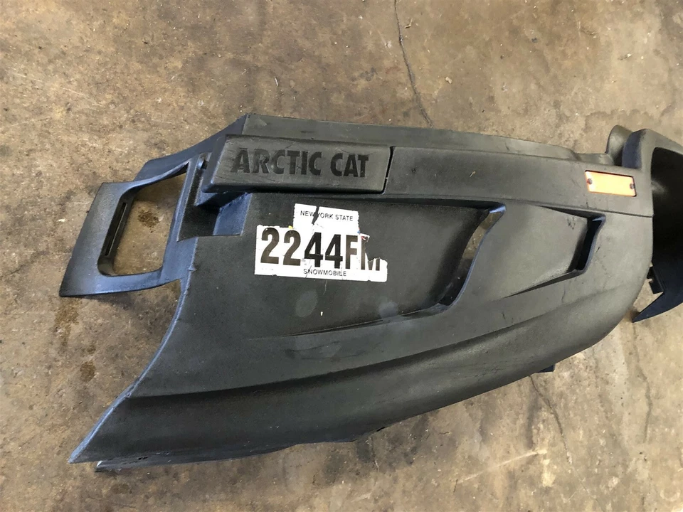 Arctic Cat ZL 580 EFI ESR 550 ZL550 ZL580 00 2000 OEM Right Belly Pan Fender - Изображение 2 из 4
