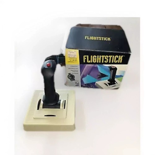 VINTAGE FLIGHT STICK CH PRODUCTS JOYSTICK FLIGHT SIMULATOR GAMING PC IBM TESTED! - Picture 7 of 10