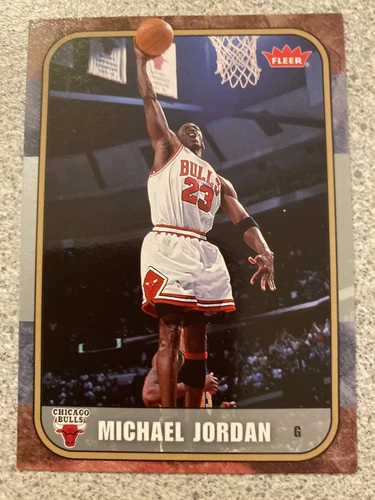 2007-08 Michael Jordan NBA Fleer Basketball Card 🔥🏀🔥 MINT🔥🏀🔥