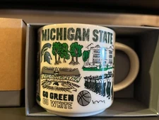 New Starbucks MICHIGAN STATE Spartans Been There Series Campus Collection  Mug