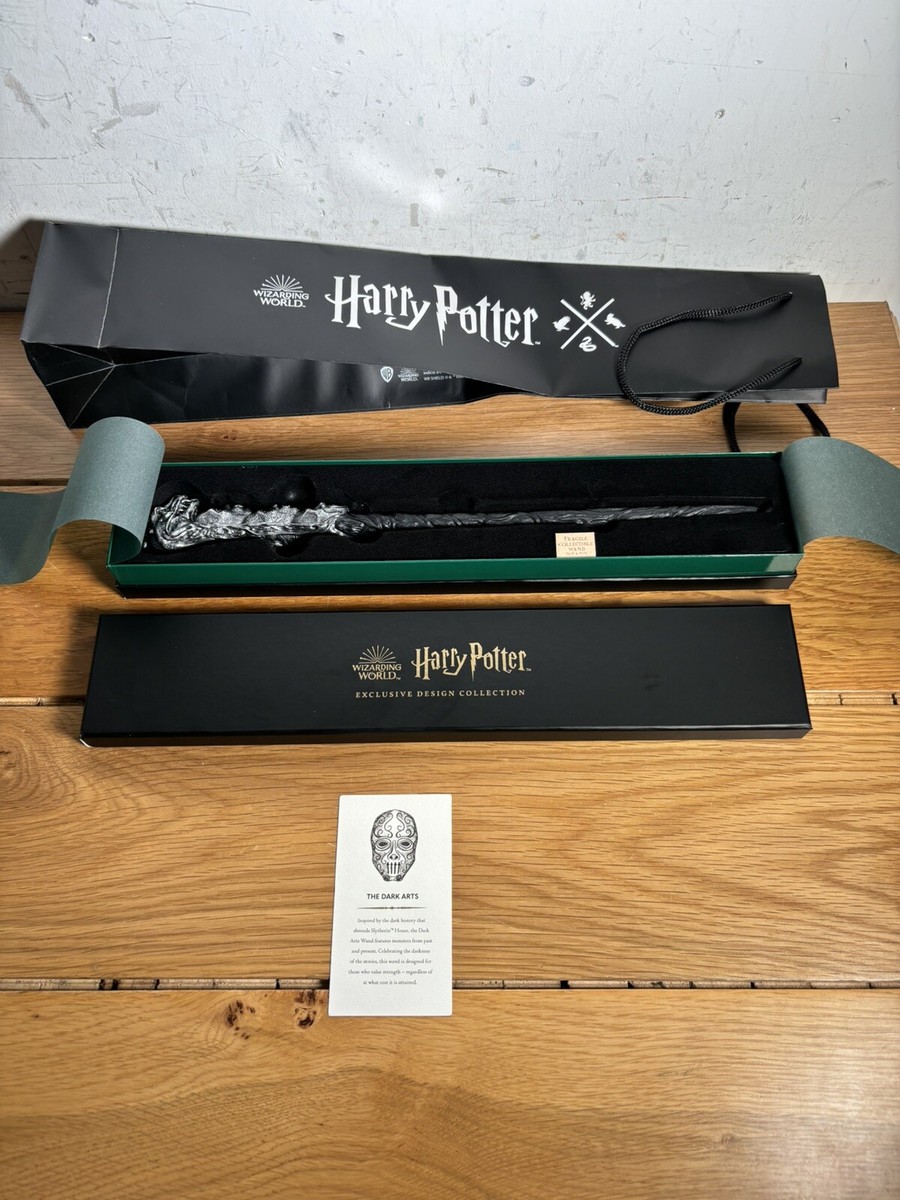 harry potter licensed dark arts wand in box Exclusive Design