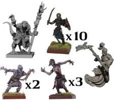 Mantic Kings of War Vanguard MGVAU101 Undead Warband Set 28mm Fantasy