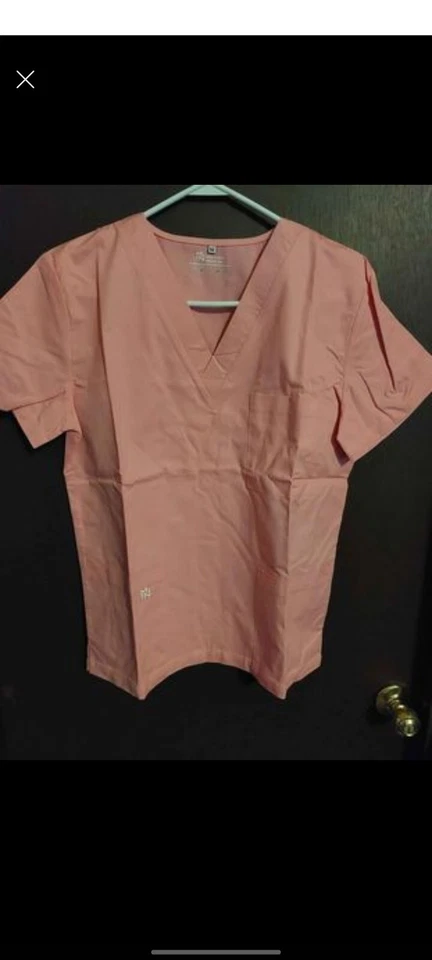 Conjunto Exfoliante Médico Enfermería UNIFORMES NATURALES Hombres Mujeres Unisex Top Pantalones Hospital Foto 3 de 4