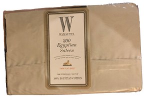 NIP Wamsutta Twin Flat Sheet SAGE GREEN 100% Egyptian SATEEN COTTON 300 Thread NIP Wamsutta Twin Flat Sheet SAGE GREEN 100% Egyptian SATEEN COTTON 300 Thread