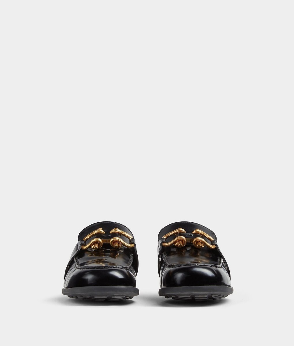 BOTTEGA VENETA Monsieur Leather Loafers Men display picture 2