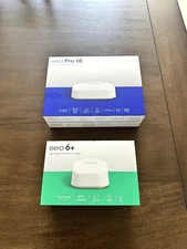 Eero Pro 6E and Eero Plus Wi-Fi Router Bundle