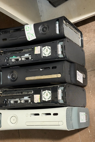 LOTE DE TRABAJO DE 5x Consola doméstica Microsoft Xbox 360 solamente **DEFECTUOSA** - Imagen 3 de 4
