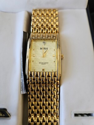 BENRUS GOLD WRISTWATCH PIM136 117 PC21