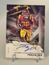 Travis Dye 2023 Chronicles Gridiron Kings Draft Picks Red Auto #GK-DYE /199 B407