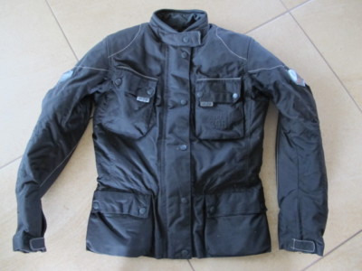 Motorradjacke von AJS für Damen mit Gr. 34/XS + Innenjacke / CE-Protektoren